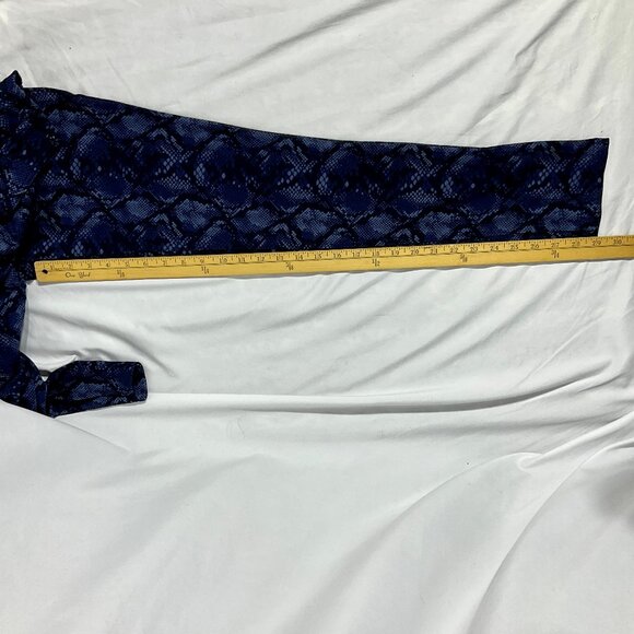 Seven7 Sz4 Indigo Pythod Skinny Pants - Picture 12 of 12